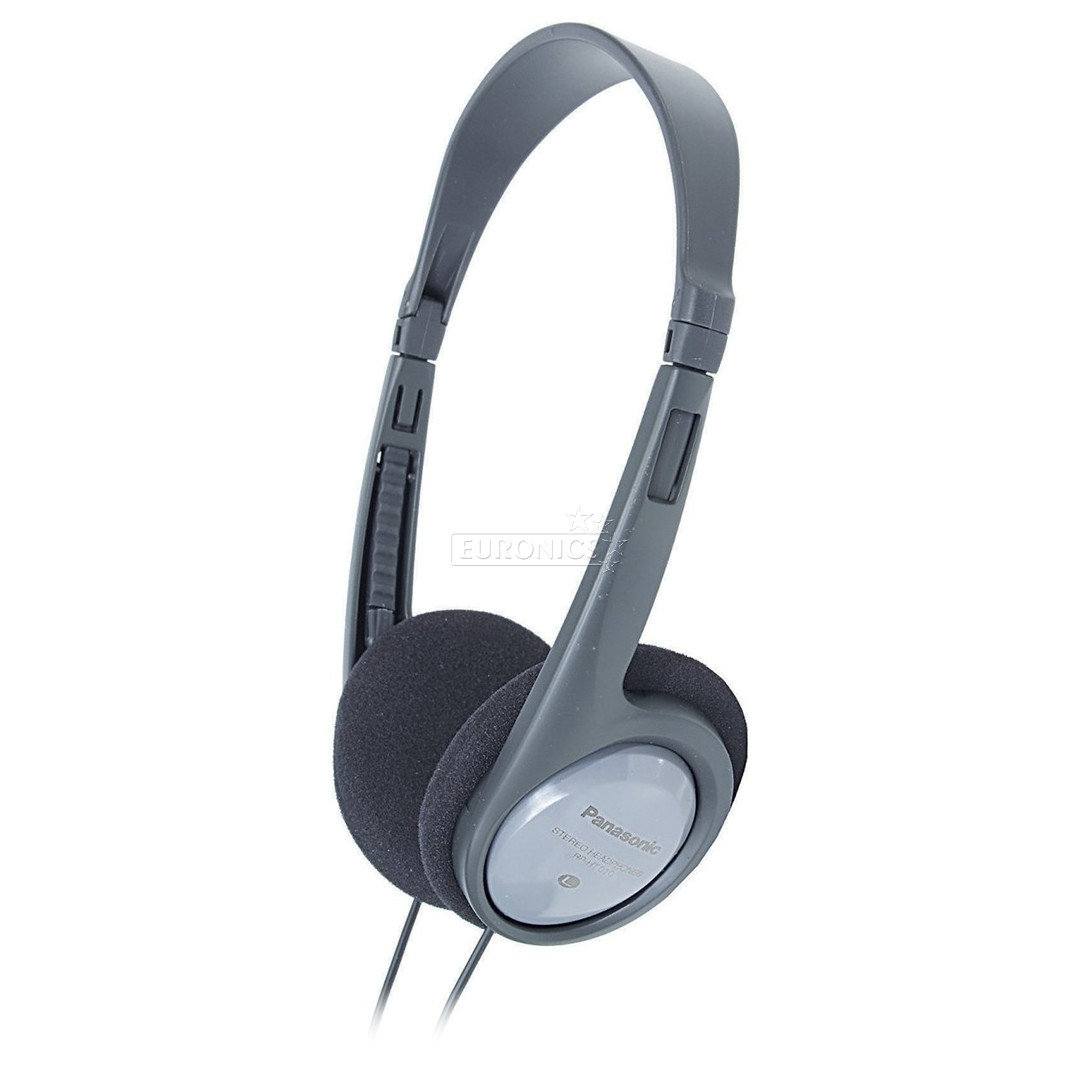 Panasonic RP-HT010E-H, gray - On-ear Headphones