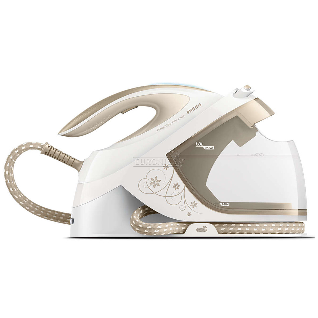 Philips PerfectCare Performer, 2600 Вт, золотистый/белый - Гладильная система