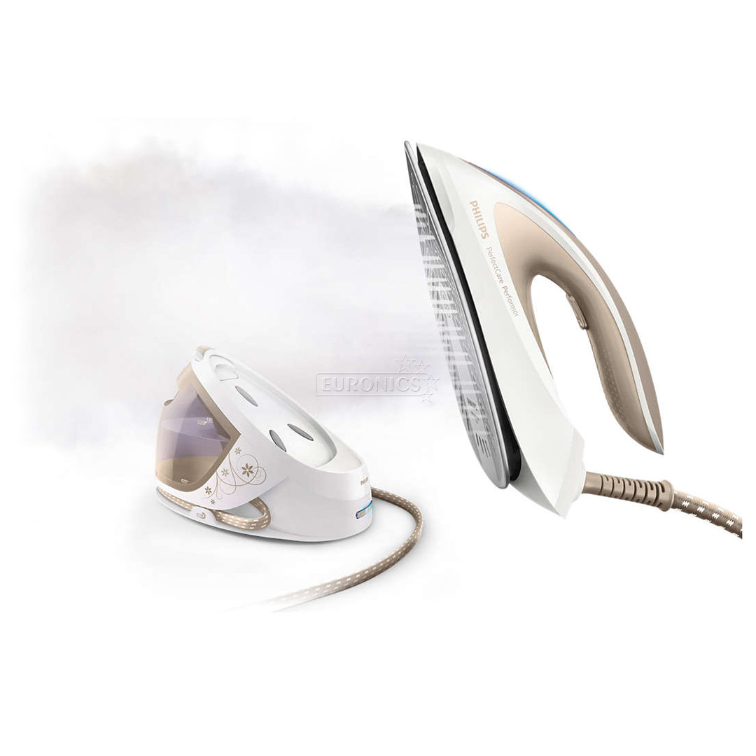 Philips PerfectCare Performer, 2600 Вт, золотистый/белый - Гладильная система