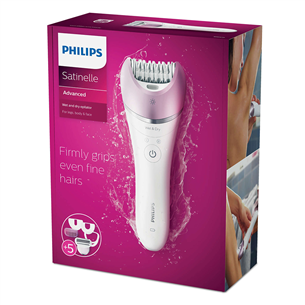 Märg- ja kuivkasutusega epilaator Philips Satinelle Advanced