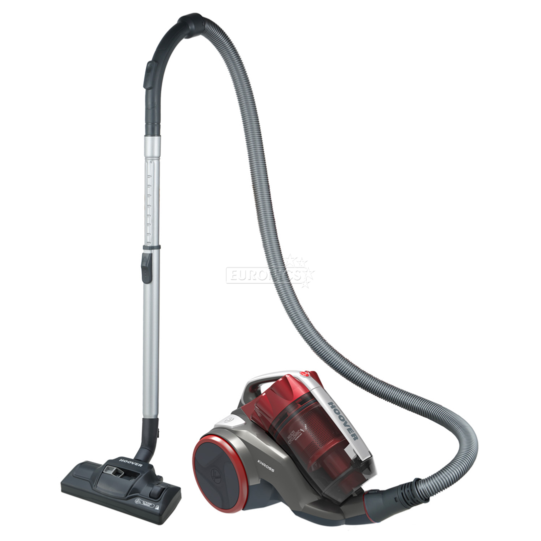 Hoover Khross, 550 W, bagless, red/grey - Vacuum cleaner
