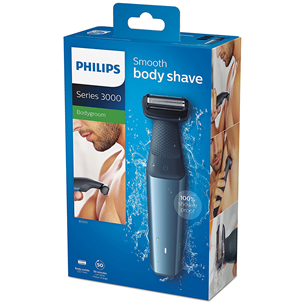 Philips Bodygroom Series 3000, black/grey - Body groomer BG3010/15