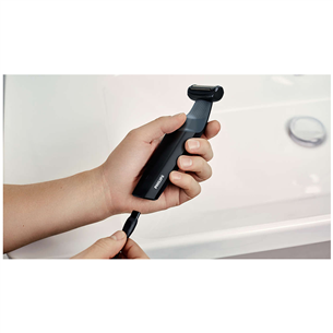 Philips Bodygroom 3000, черный/серый - Триммер для тела