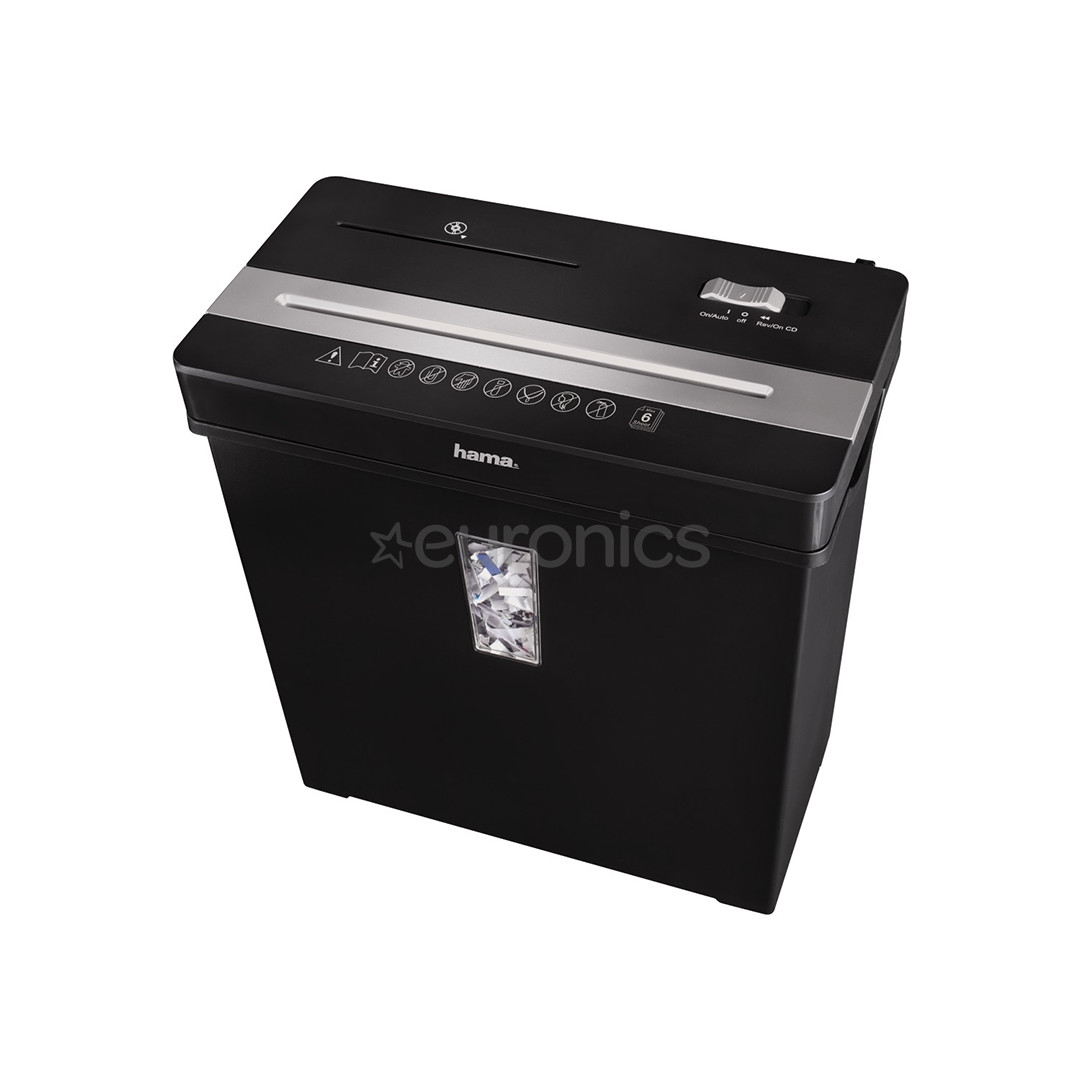 Измельчитель бумаги Hama Premium X8CD