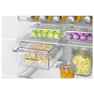 Built-in refrigerator, Samsung  / height: 178 cm