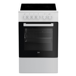 Beko, 60 L, valge/must - Eraldiseisev keraamiline pliit