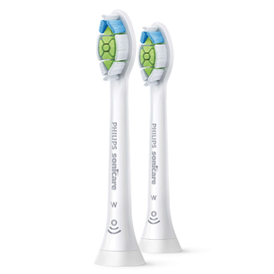 Philips Sonicare W Optimal White, 2 pieces, white - Toothbrush heads HX6062/10