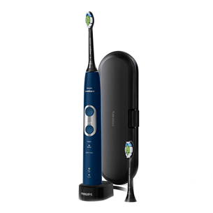 Philips Sonicare ProtectiveClean 6100, travel case, black/blue - Electric toothbrush HX6871/47