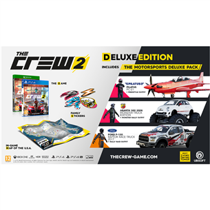 PS4 game The Crew 2 Deluxe Editon