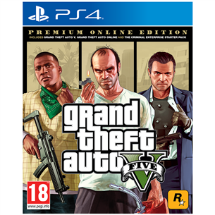 PS4 mäng Grand Theft Auto V Premium Online Edition