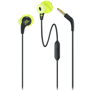 JBL Endurance Run, black/yellow - In-ear Sport Headphones JBLENDURRUNBNL