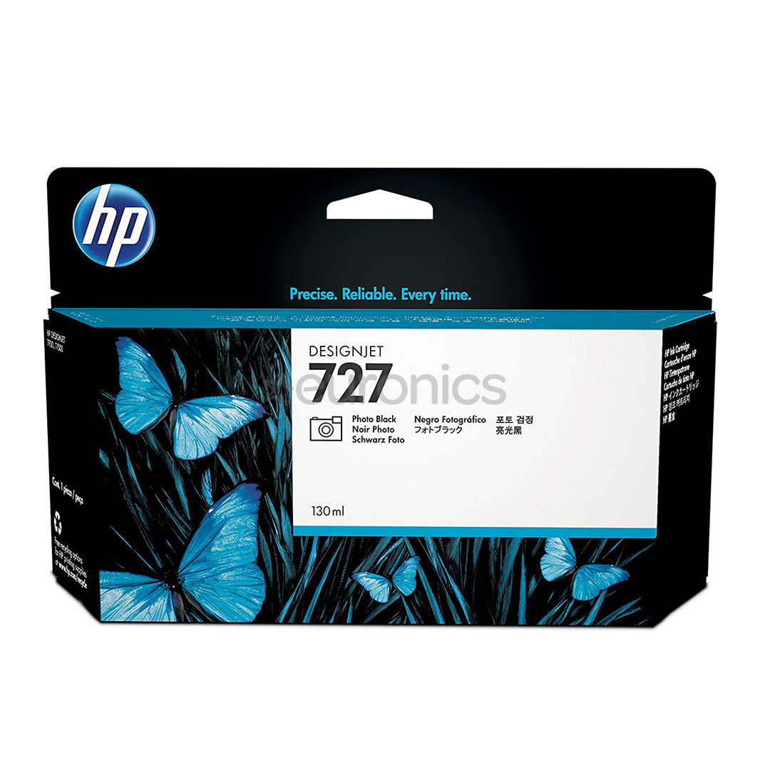 Tindikassett HP 727 (must)