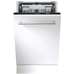 Интегрируемая посудомоечная машина, Sharp / 10 комплектов