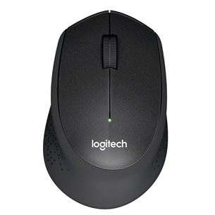 Logitech M330 Silent Plus, тихая работа, черный - Беспроводная оптическая мышь 910-004909