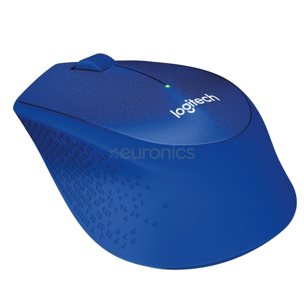 Logitech M330 Silent Plus, blue - Wireless Laser/Optical Mouse