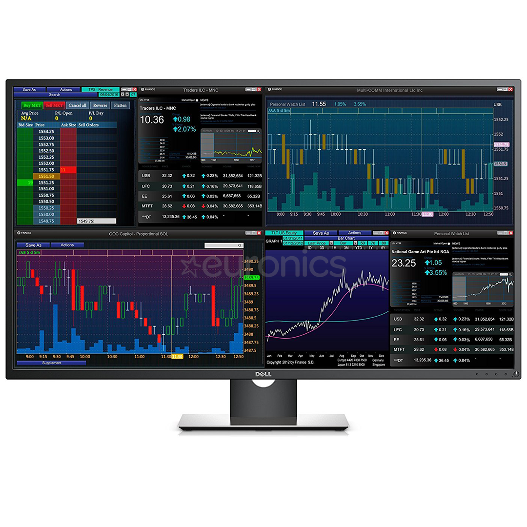 43" Ultra HD LED IPS-monitor Dell