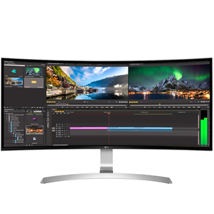 34" curved QHD LED IPS monitor LG