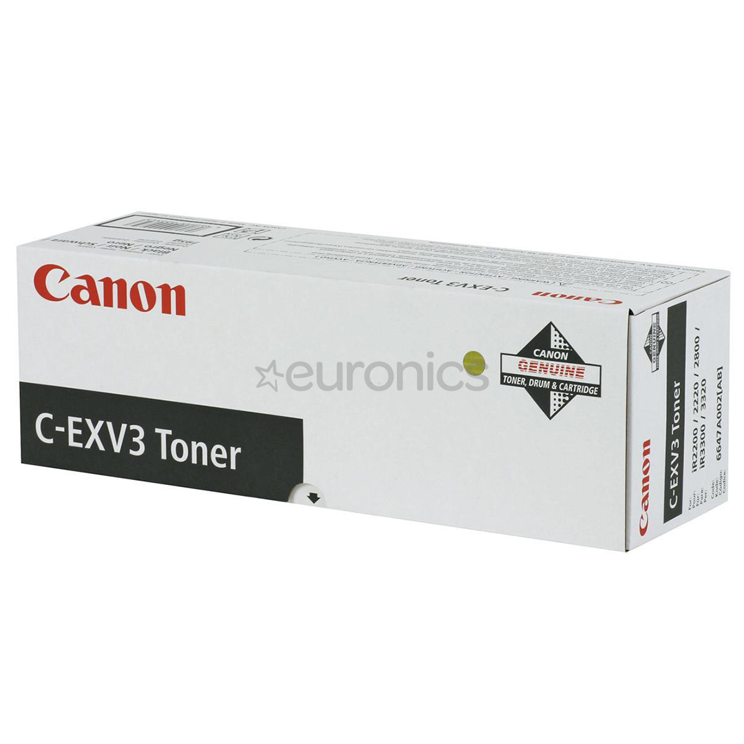 Тонер Canon C-EXV3 (черный)