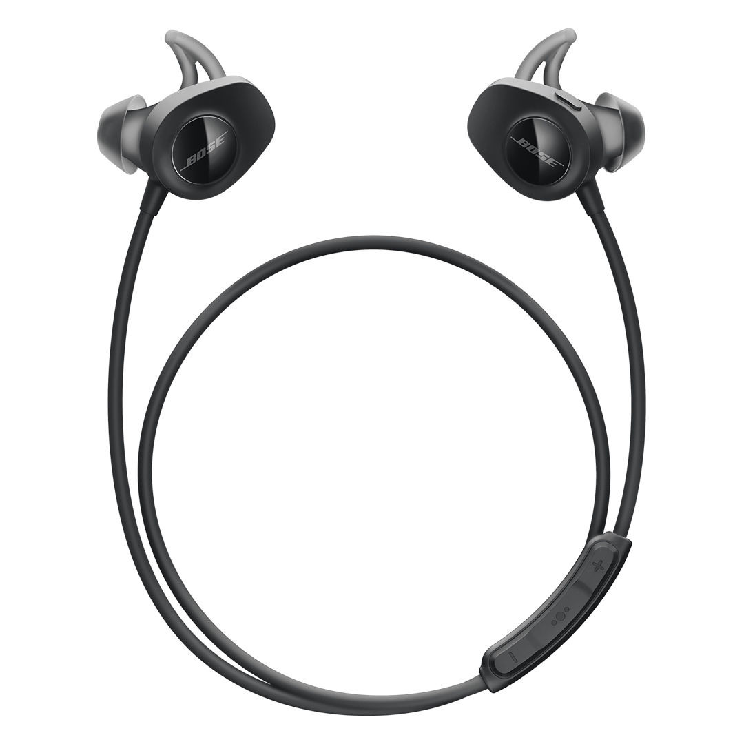 Bose SoundSport, черные - Беспроводные внутриканальные наушники