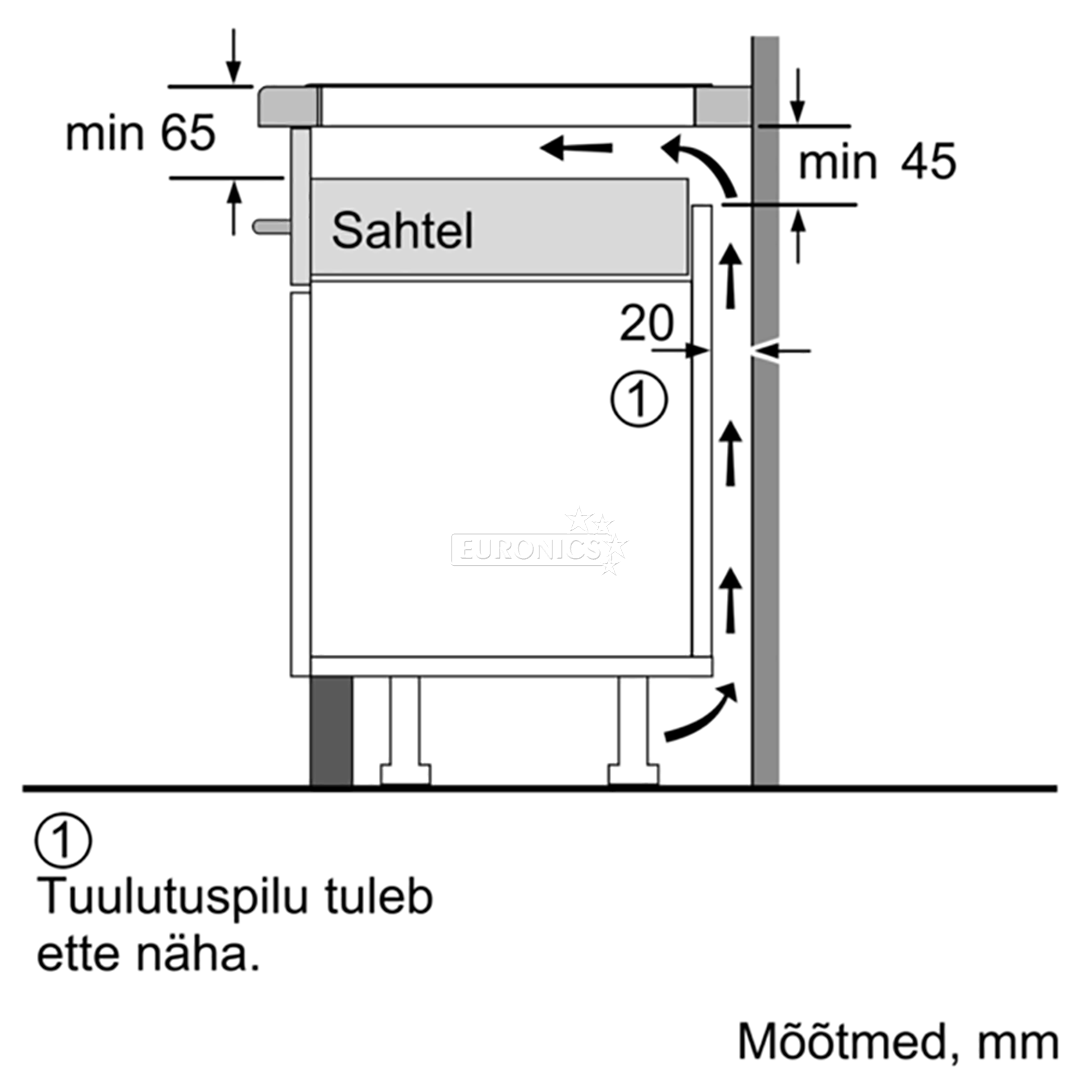 Built - in induction hob Bosch