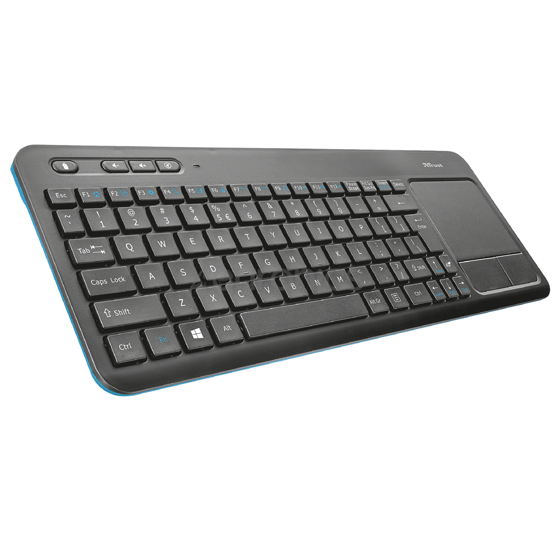 Juhtmevaba klaviatuur Trust Veza Touchpad (RUS)