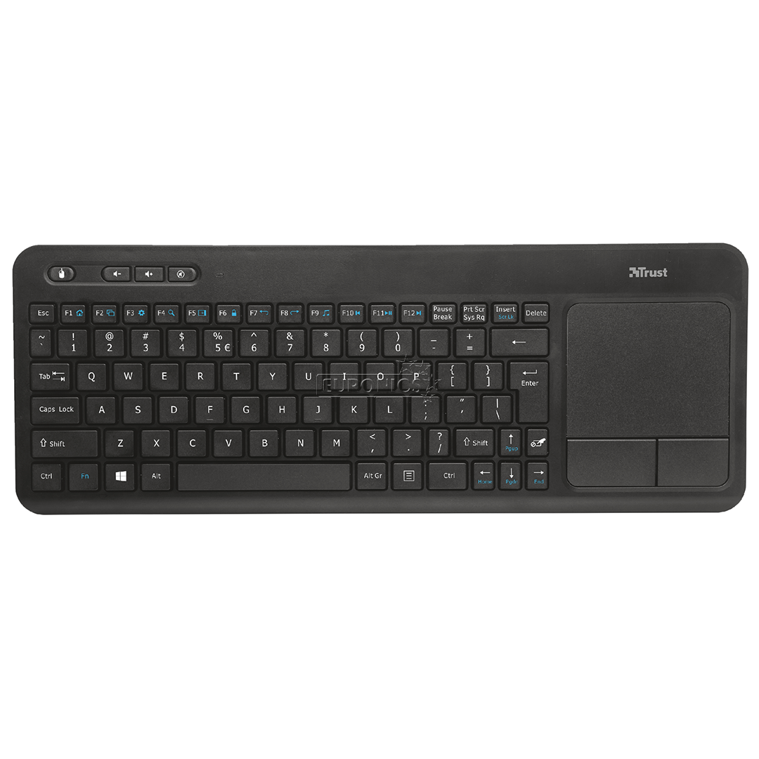 Беспроводная клавиатура Trust Veza Touchpad (SWE)