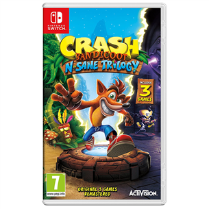 Switch game Crash Bandicoot N. Sane Trilogy 5030917236730
