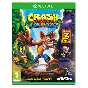 Xbox One game Crash Bandicoot N. Sane Trilogy 5030917236594