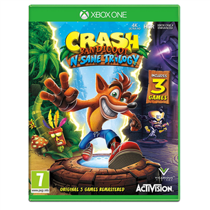 Xbox One mäng Crash Bandicoot N. Sane Trilogy