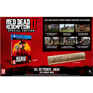 PS4 game Red Dead Redemption 2 Special Edition