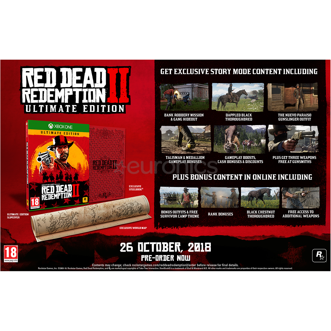 Xbox One mäng Red Dead Redemption 2 Ultimate Edition