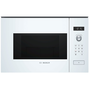 Bosch, 20 L, 800 W, white - Built-in Microwave Oven