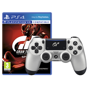 PlayStation 4 mängupult Sony DualShock 4 Gran Turismo + mäng Gran Turismo Sport