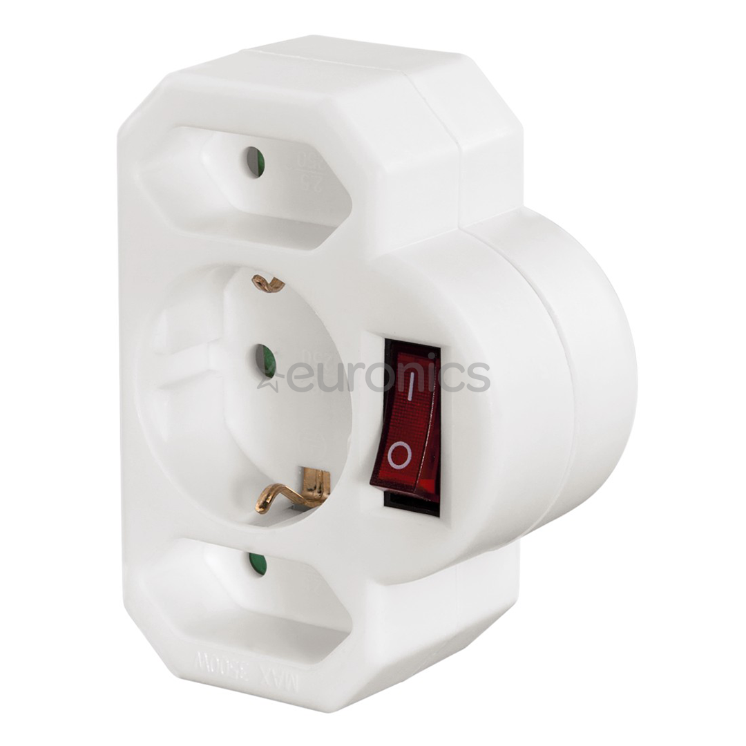 3-way plug Hama