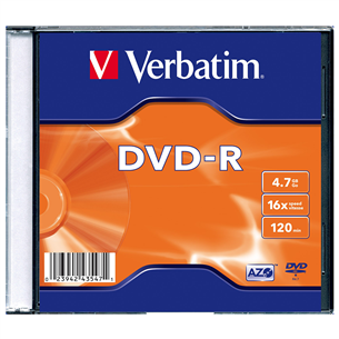 DVD-R toorik Verbatim (4,7 Gb)