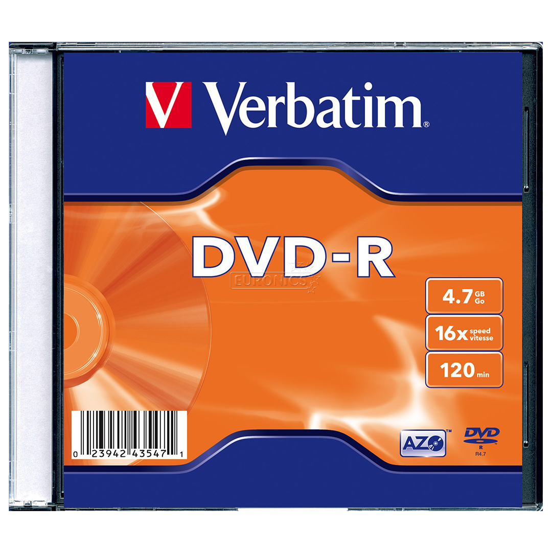 DVD-R toorik Verbatim (4,7 Gb)