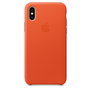 iPhone X leather case Apple