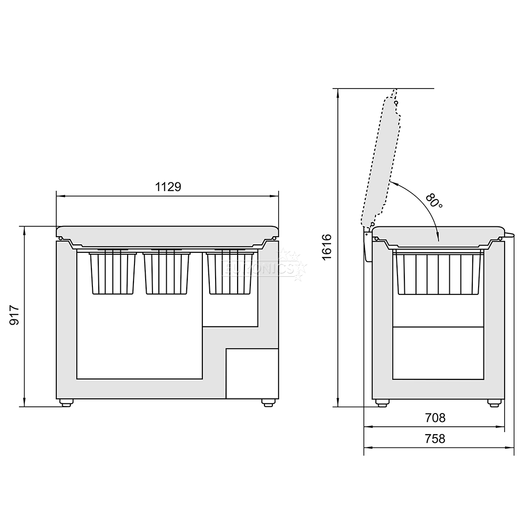 Морозильник Premium, Liebherr / объём: 200 л