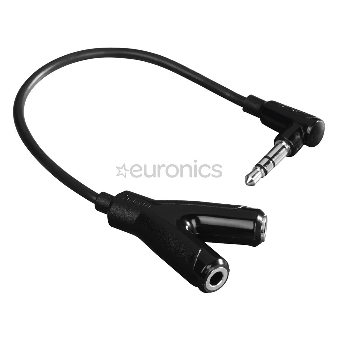 Adapter 2x 3,5 mm -- 3,5 mm Hama