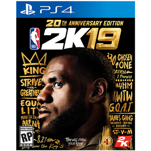 PS4 mäng NBA 2K19 Anniversary Edition (eeltellimisel)