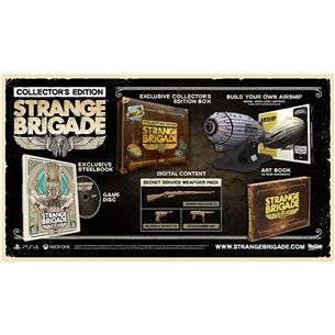 PS4 game Strange Brigade Collectors Edition