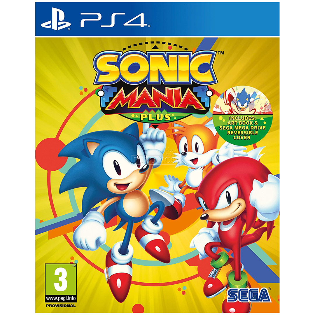 Игра Sonic Mania Plus для PlayStation 4