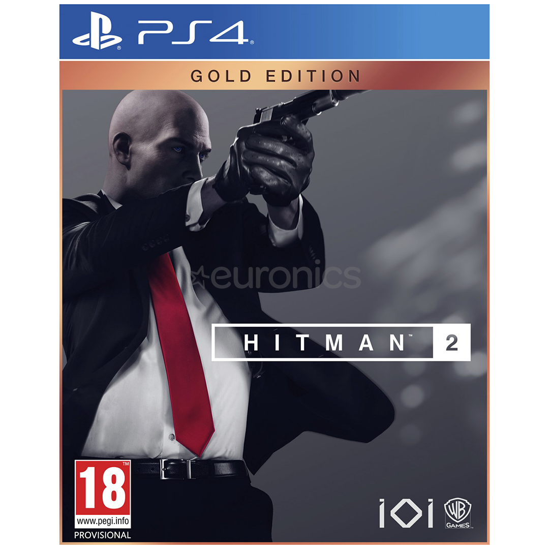 PS4 game Hitman 2 Gold Edition