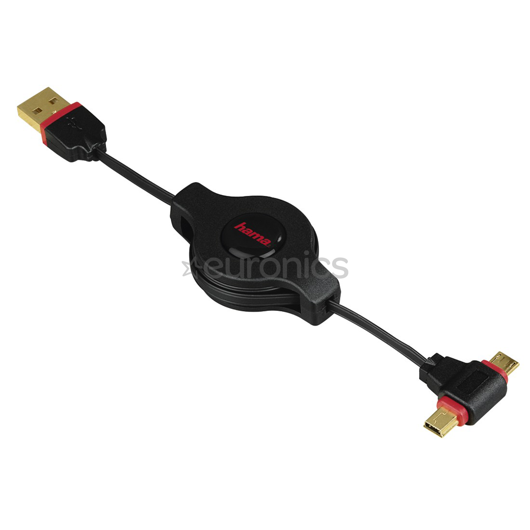 Juhe Micro/Mini USB Hama (0,75 m)