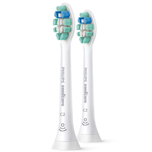 Philips Sonicare C2 Optimal Plaque Defence 2 шт., белый - Насадки для зубной щетки