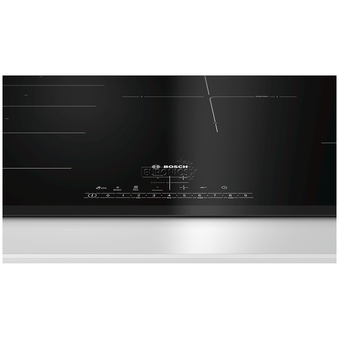 Bosch, 3 keeduala, laius 80,2 cm, raamita, must - Integreeritav induktsioonpliidiplaat