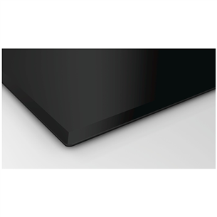 Bosch, 3 cooking zones, width 80.2 cm, frameless, black - Built-in Induction Hob