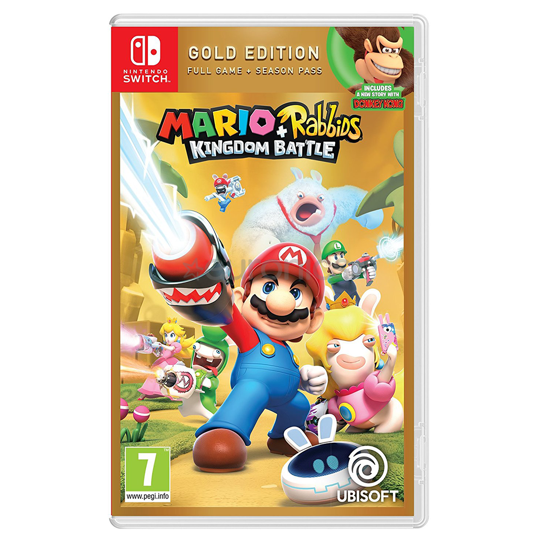Switch mäng Mario + Rabbids: Kingdom Battle Gold Edition