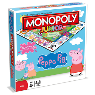 Настольная игра Monopoly Свинка Пеппа