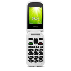 Doro 2404, must/valge - Mobiiltelefon DFC-0130